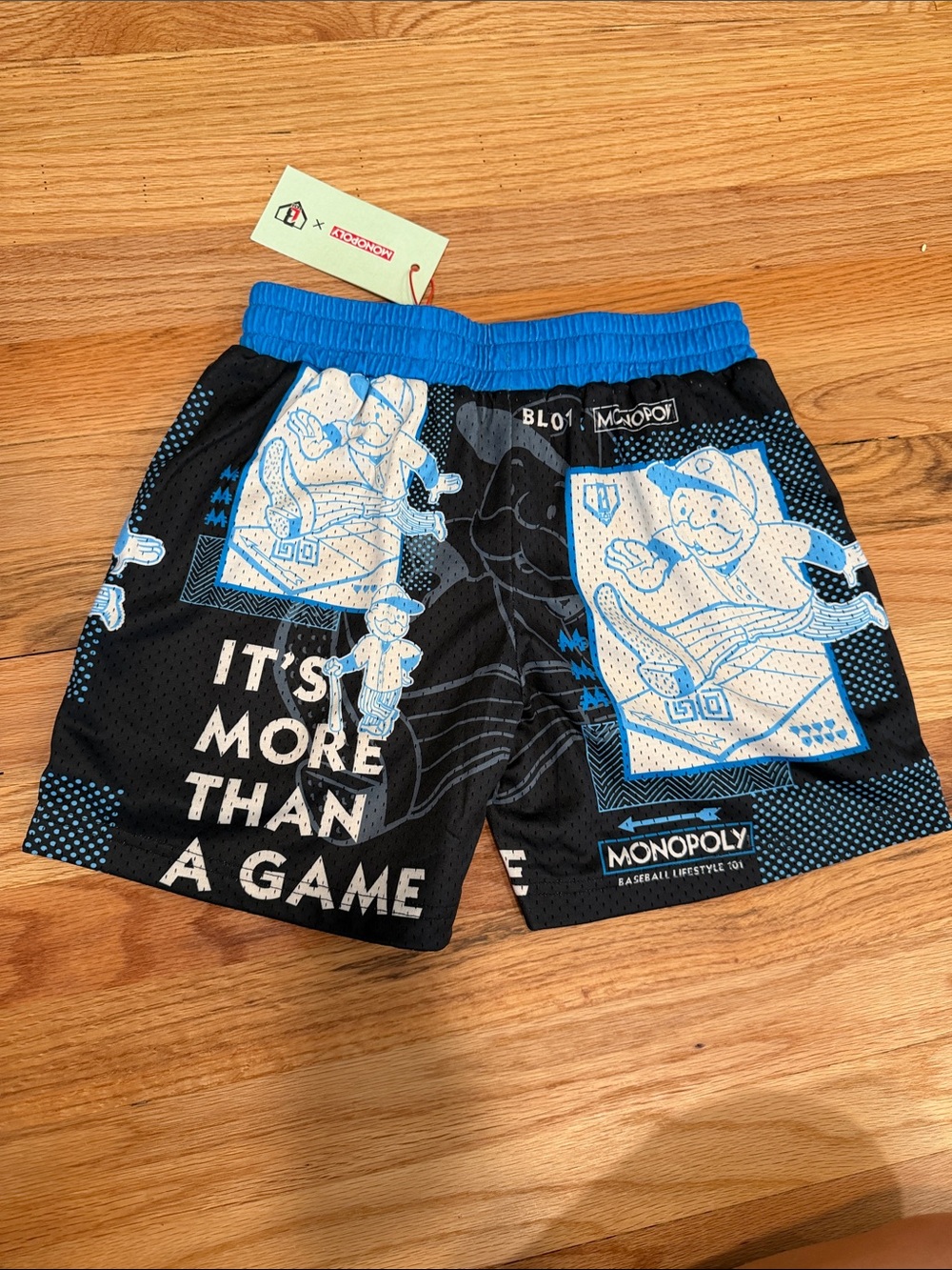 Baseball lifestyle x monopoly shorts
